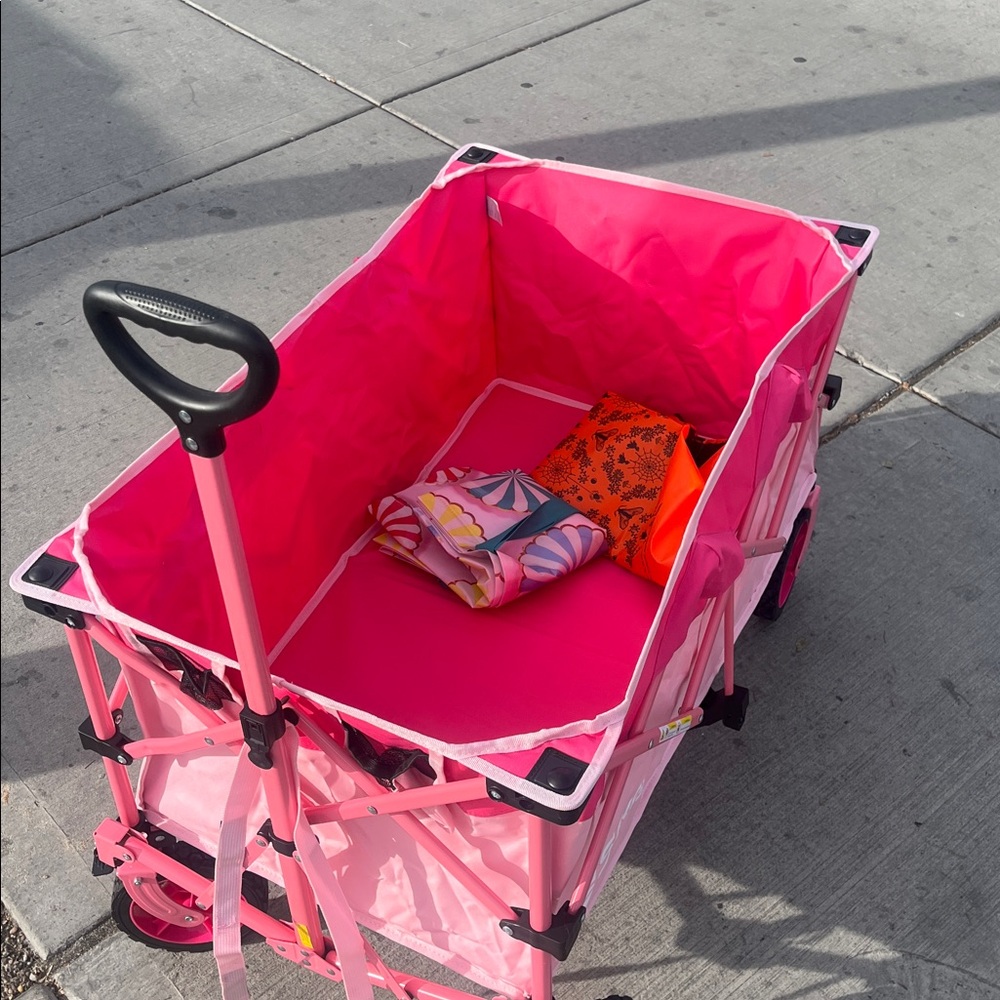 NIB PINK Collapsible Utility Wagon - Picture 10 of 10